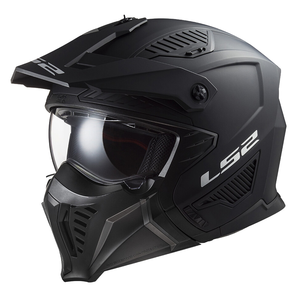 LS2 OF606 DRIFTER SOLID, MOTO ĶIVERE, melna matēta LS2 OF606 DRIFTER SOLID, MOTO ĶIVERE, melna matēta - Image 6