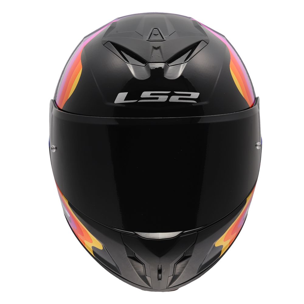 LS2 FF820 RAPID III FLOW, MOTO ĶIVERE, melna, krāsaina LS2 FF820 RAPID III FLOW, MOTO ĶIVERE, melna, krāsaina - Image 3