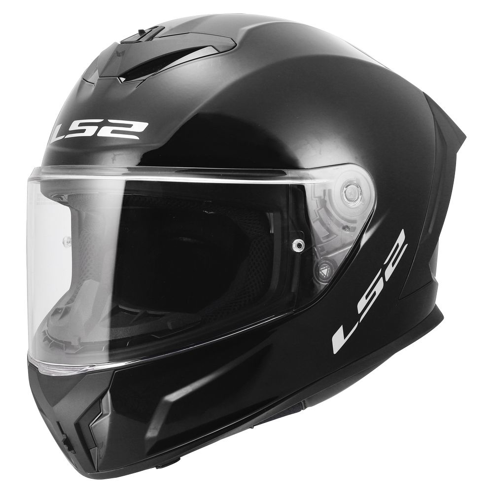 LS2 FF820 RAPID III SOLID, MOTO ĶIVERE, melna spīdīga LS2 FF820 RAPID III SOLID, MOTO ĶIVERE, melna spīdīga
