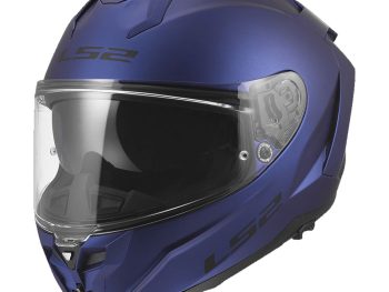 LS2 FF817 CHALLENGER II SOLID, MOTO ĶIVERE, matēta Navy Blue