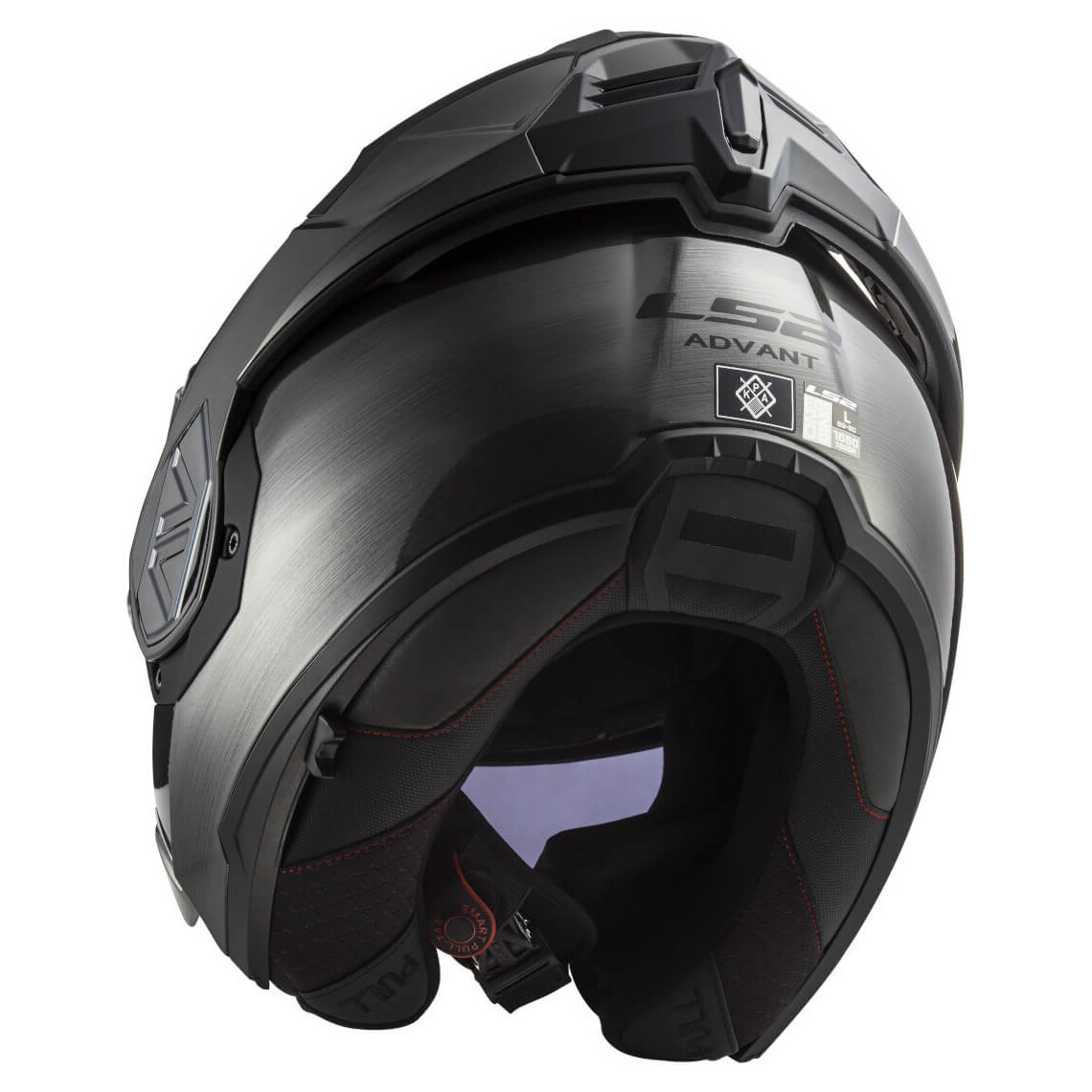 LS2 FF906 ADVANT JEANS, MOTO ĶIVERE, titāna LS2 FF906 ADVANT JEANS, MOTO ĶIVERE, titāna - Image 3