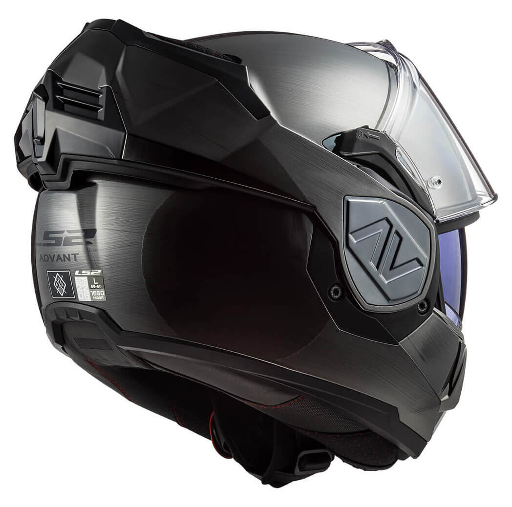 LS2 FF906 ADVANT JEANS, MOTO ĶIVERE, titāna LS2 FF906 ADVANT JEANS, MOTO ĶIVERE, titāna - Image 4