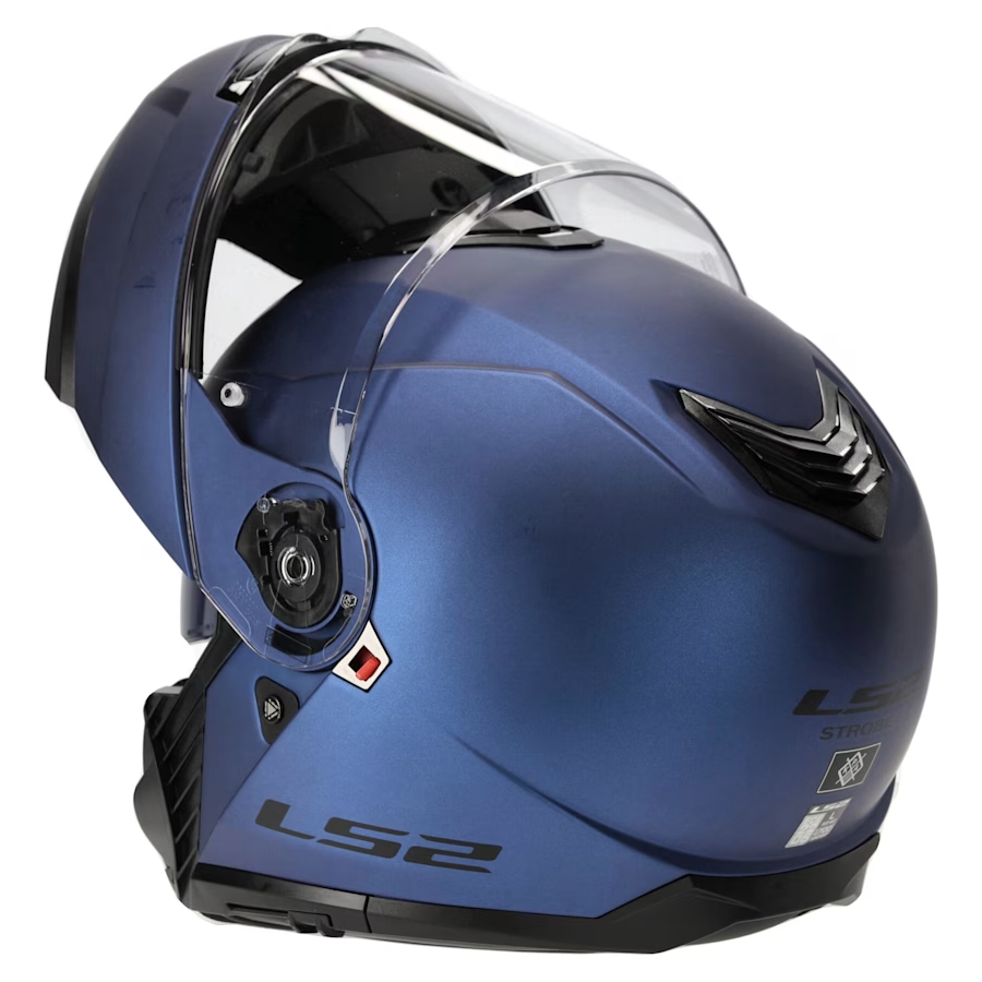 LS2 FF908 STROBE II SOLID, MOTO ĶIVERE, matēta tumši zila LS2 FF908 STROBE II SOLID, MOTO ĶIVERE, matēta tumši zila - Image 6