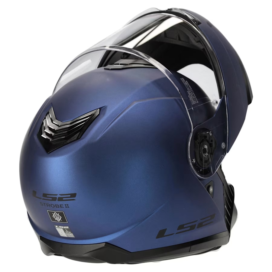 LS2 FF908 STROBE II SOLID, MOTO ĶIVERE, matēta tumši zila LS2 FF908 STROBE II SOLID, MOTO ĶIVERE, matēta tumši zila - Image 5