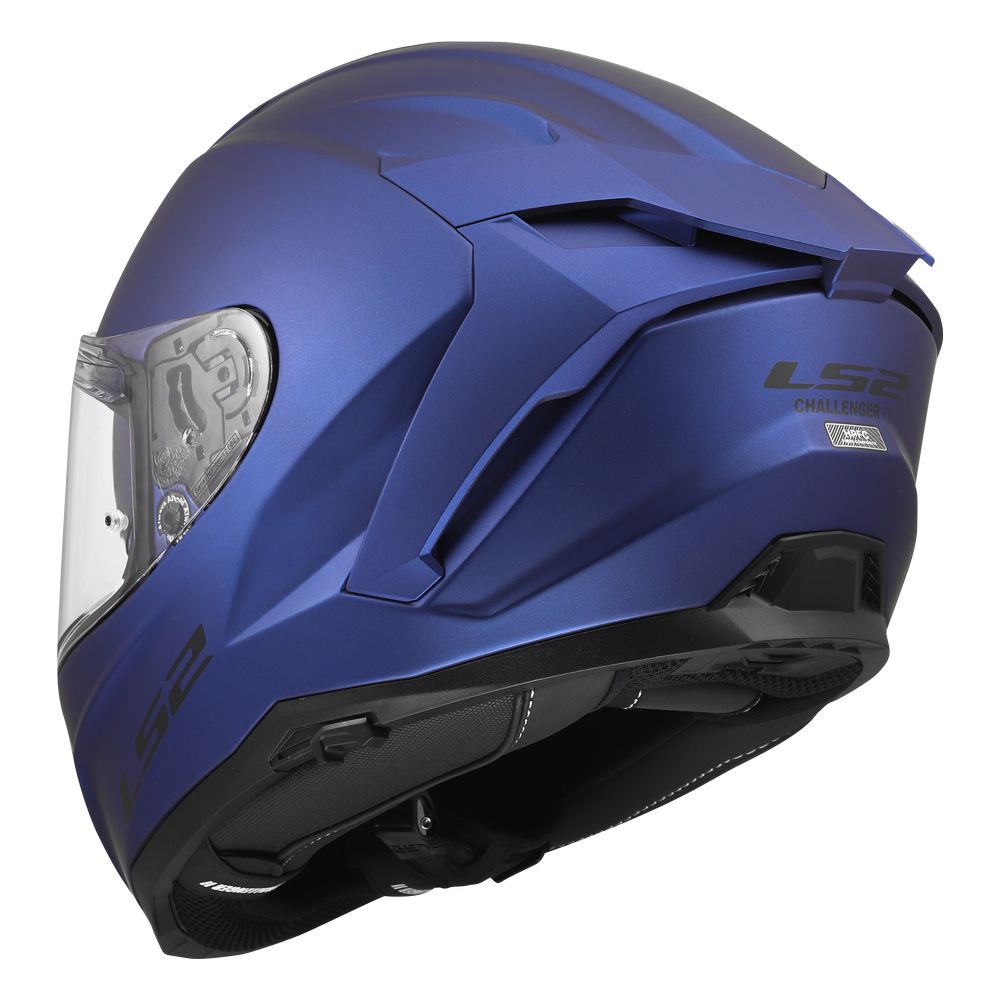 LS2 FF817 CHALLENGER II SOLID, MOTO ĶIVERE, matēta Navy Blue LS2 FF817 CHALLENGER II SOLID, MOTO ĶIVERE, matēta Navy Blue - Image 3
