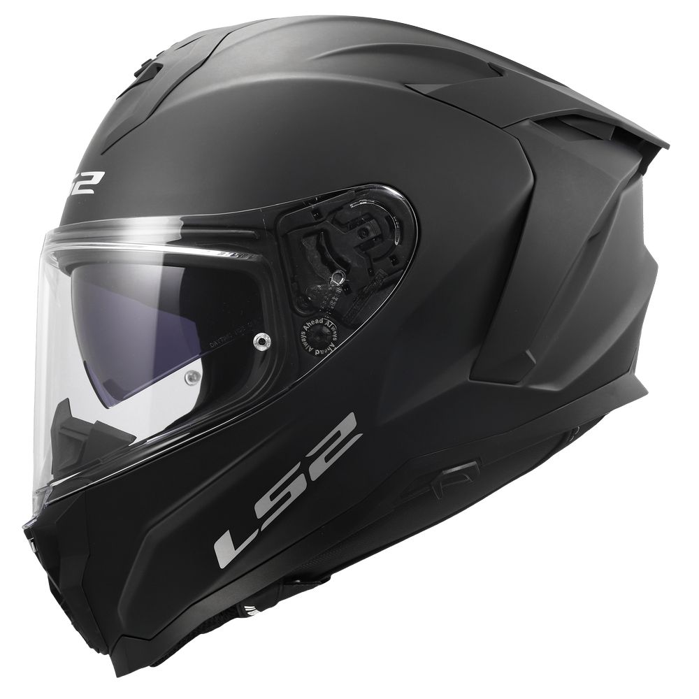 LS2 FF817 CHALLENGER II SOLID, MOTO ĶIVERE, melna matēta LS2 FF817 CHALLENGER II SOLID, MOTO ĶIVERE, melna matēta - Image 6