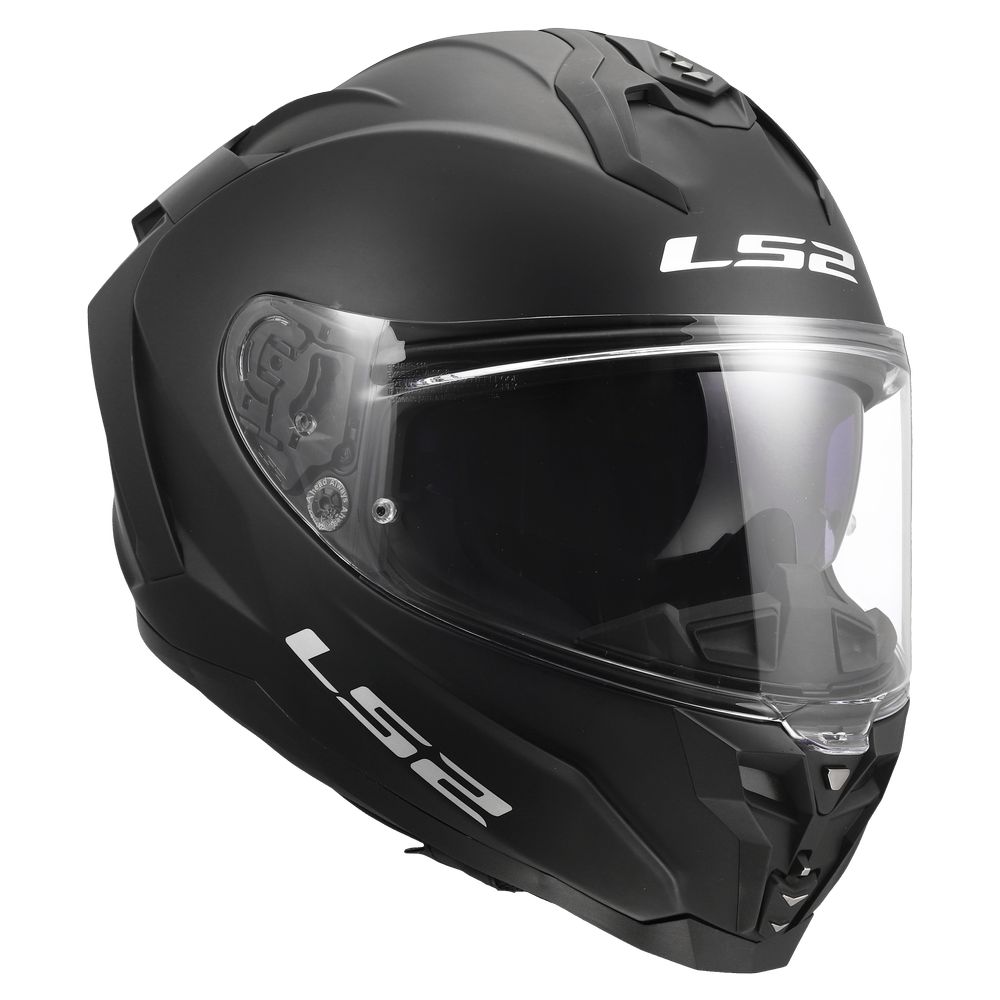 LS2 FF817 CHALLENGER II SOLID, MOTO ĶIVERE, melna matēta LS2 FF817 CHALLENGER II SOLID, MOTO ĶIVERE, melna matēta - Image 8