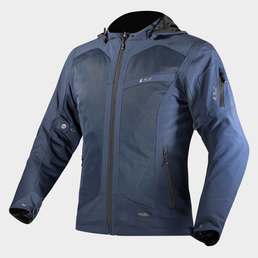 LS2 BOLTON AIR LADY sieviešu moto jaka - zila LS2 BOLTON AIR LADY sieviešu moto jaka - zila