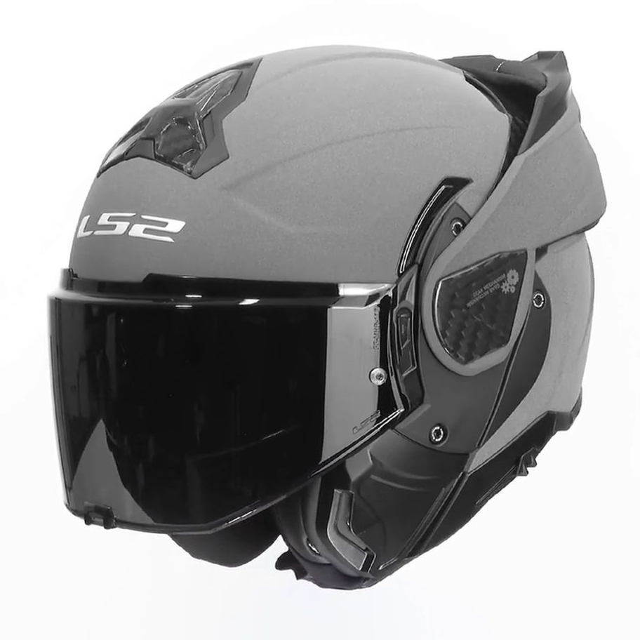 LS2 FF910 ADVANT II SOLID, MOTO ĶIVERE, tumši pelēka (concrete) LS2 FF910 ADVANT II SOLID, MOTO ĶIVERE, tumši pelēka (concrete)