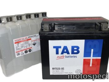 Moto akumulators 18AH 240A TAB MYTX20BS 175x87x155L (YTX20-BS)