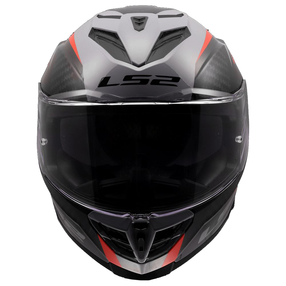LS2 FF818 STORM III DYNAMO, MOTO ĶIVERE, pelēka, sarkana LS2 FF818 STORM III DYNAMO, MOTO ĶIVERE, pelēka, sarkana - Image 8