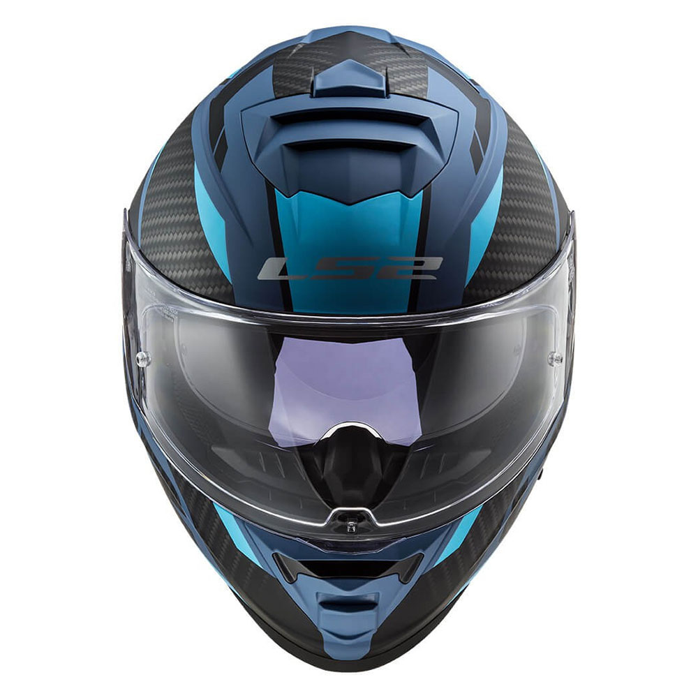 LS2 FF800 STORM II RACER, MOTO ĶIVERE, matēta zila LS2 FF800 STORM II RACER, MOTO ĶIVERE, matēta zila - Image 2