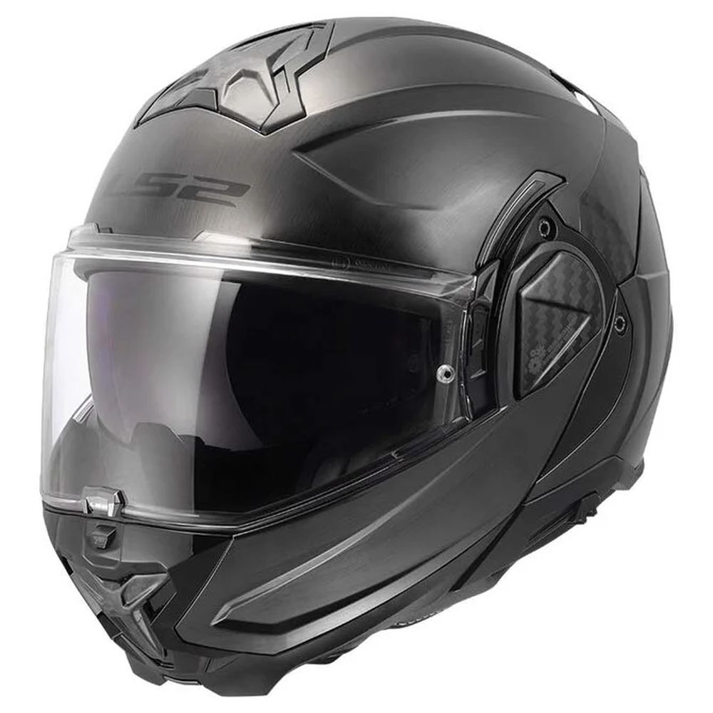 LS2 FF910 ADVANT II JEANS, MOTO ĶIVERE, Titanium LS2 FF910 ADVANT II JEANS, MOTO ĶIVERE, Titanium