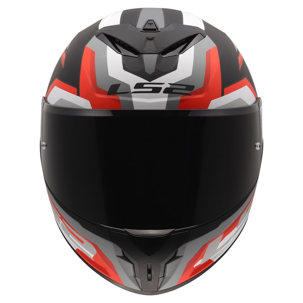LS2 FF820 RAPID III HYPER, MOTO ĶIVERE, melna, sarkana LS2 FF820 RAPID III HYPER, MOTO ĶIVERE, melna, sarkana - Image 3