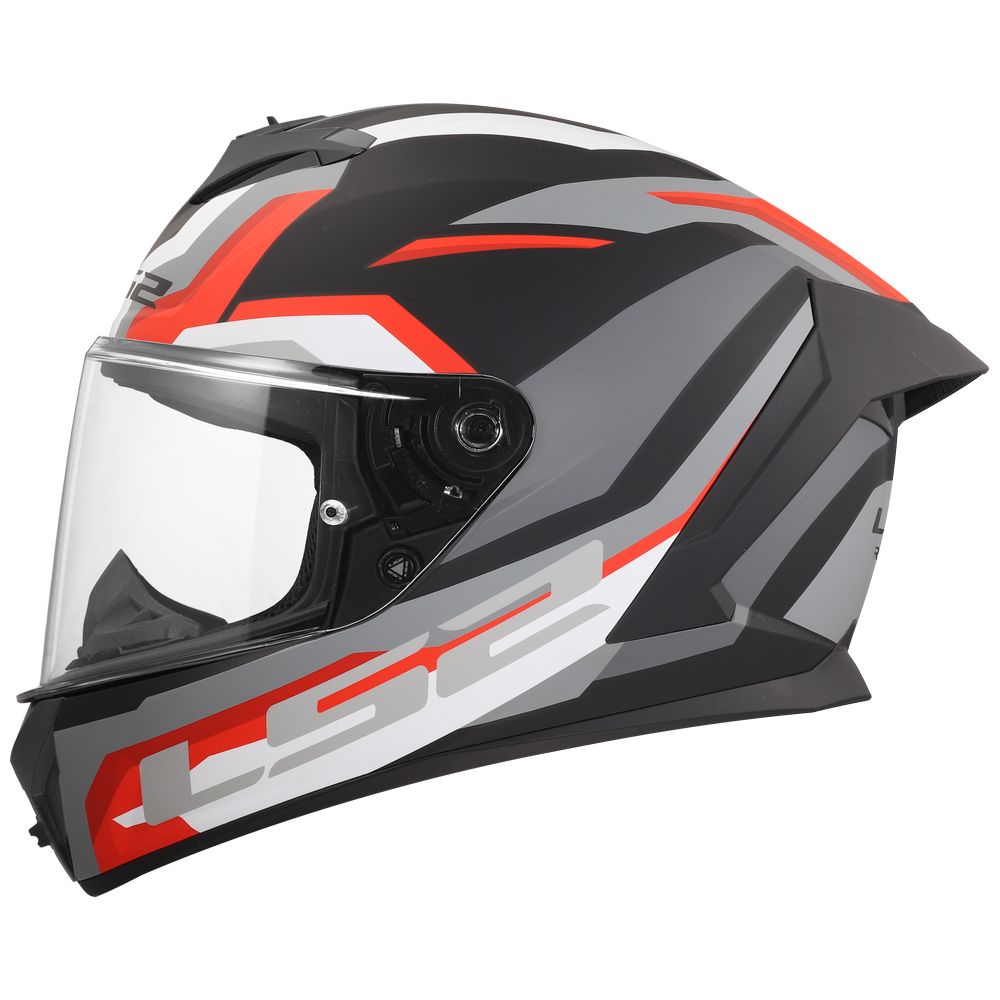 LS2 FF820 RAPID III HYPER, MOTO ĶIVERE, melna, sarkana LS2 FF820 RAPID III HYPER, MOTO ĶIVERE, melna, sarkana - Image 6