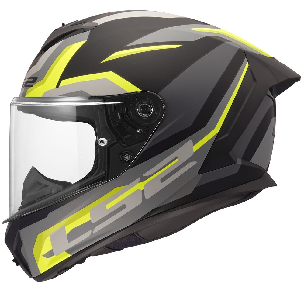 LS2 FF820 RAPID III HYPER, MOTO ĶIVERE, melna H-V dzeltena LS2 FF820 RAPID III HYPER, MOTO ĶIVERE, melna H-V dzeltena - Image 7
