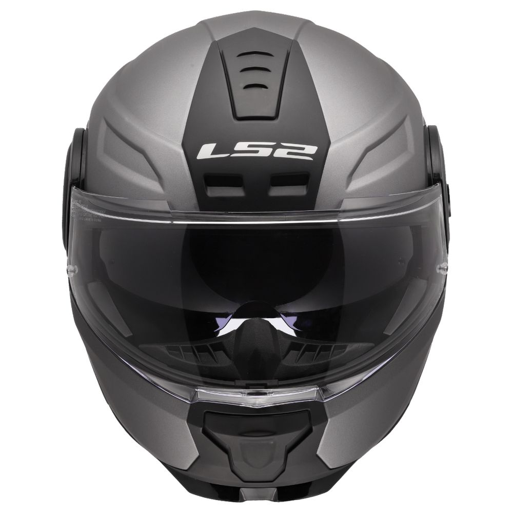 LS2 FF902 SCOPE II SOLID, MOTO ĶIVERE, matēta Titanium LS2 FF902 SCOPE II SOLID, MOTO ĶIVERE, matēta Titanium - Image 6