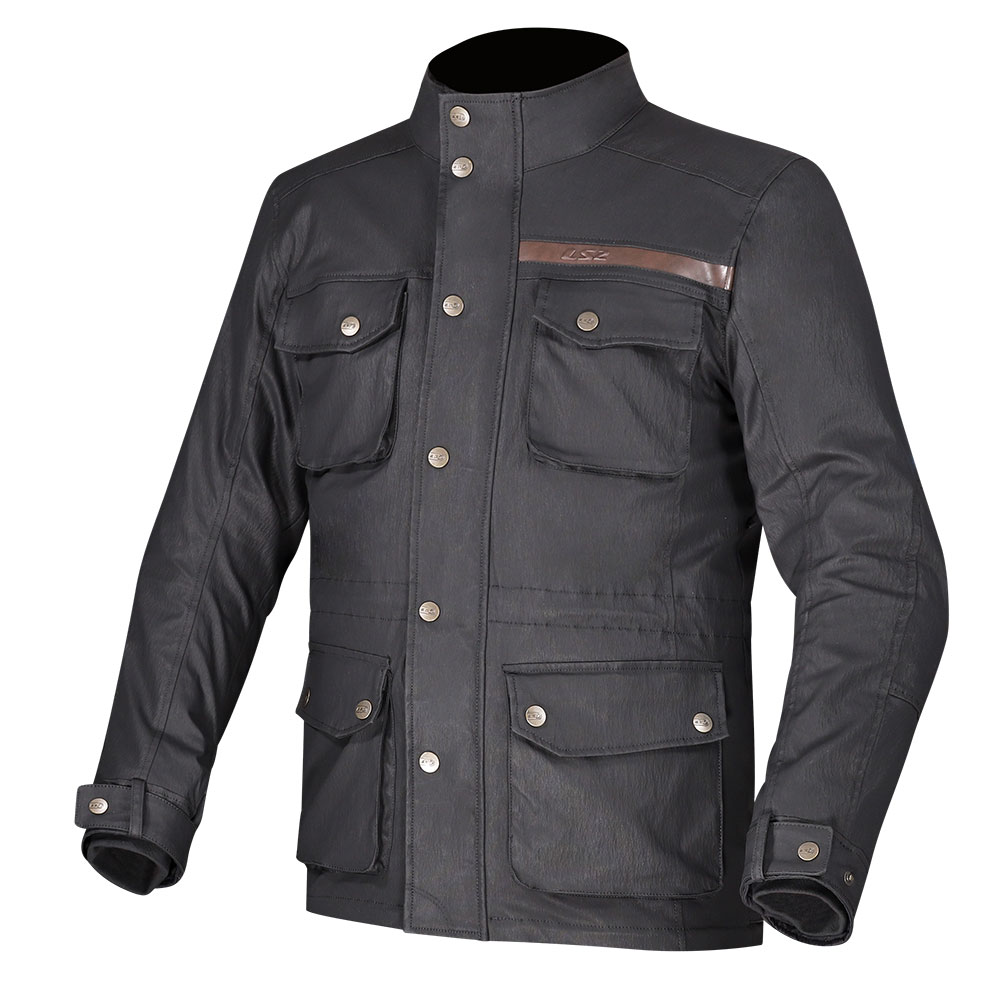 LS2 Liberty vīriešu moto jaka - melna LS2 Liberty vīriešu moto jaka - melna