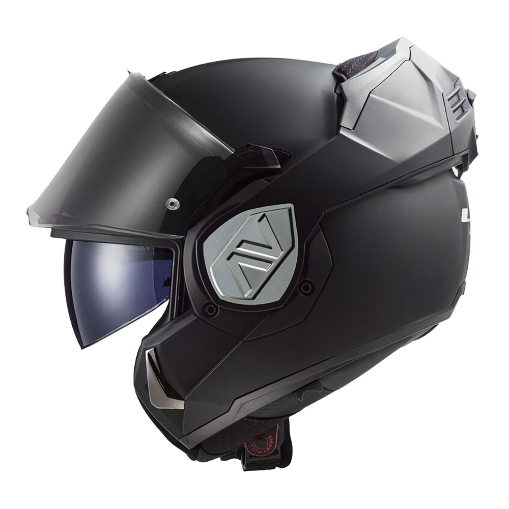 LS2 FF906 ADVANT NOIR, MOTO ĶIVERE, melna matēta LS2 FF906 ADVANT NOIR, MOTO ĶIVERE, melna matēta - Image 2