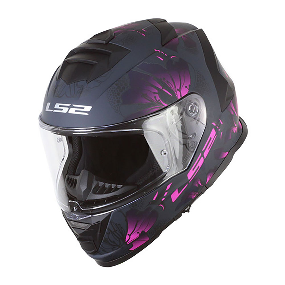 LS2 FF800 STORM II BURST, MOTO ĶIVERE, matēta melna, rozā LS2 FF800 STORM II BURST, MOTO ĶIVERE, matēta melna, rozā - Image 5