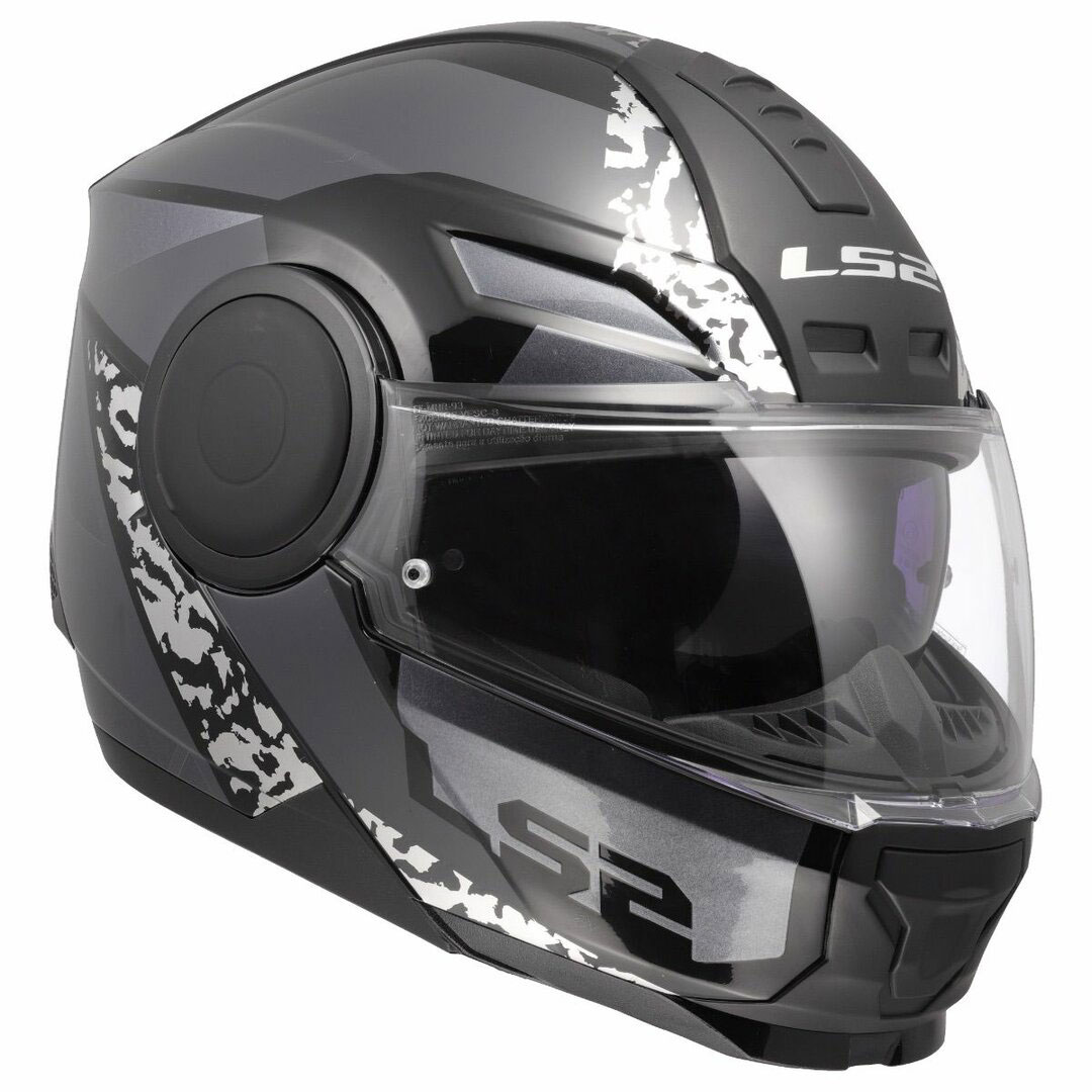 LS2 FF902 SCOPE II OXYD, MOTO ĶIVERE, melna titāna LS2 FF902 SCOPE II OXYD, MOTO ĶIVERE, melna titāna - Image 11