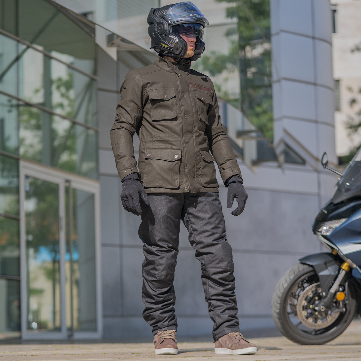 LS2 COMMUTER vīriešu moto bikses - melnas LS2 COMMUTER vīriešu moto bikses - melnas - Image 3