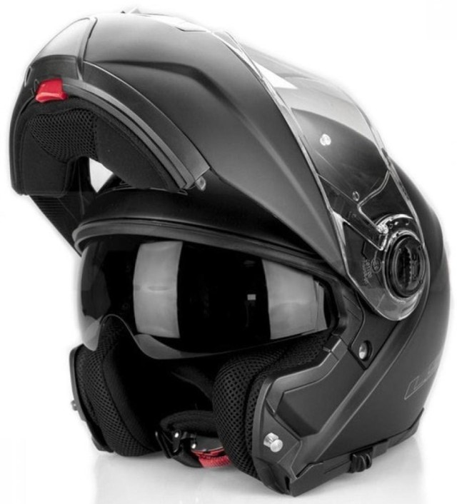 LS2 FF325 STROBE SNOW, MOTO ĶIVERE, melna matēta LS2 FF325 STROBE SNOW, MOTO ĶIVERE, melna matēta - Image 3