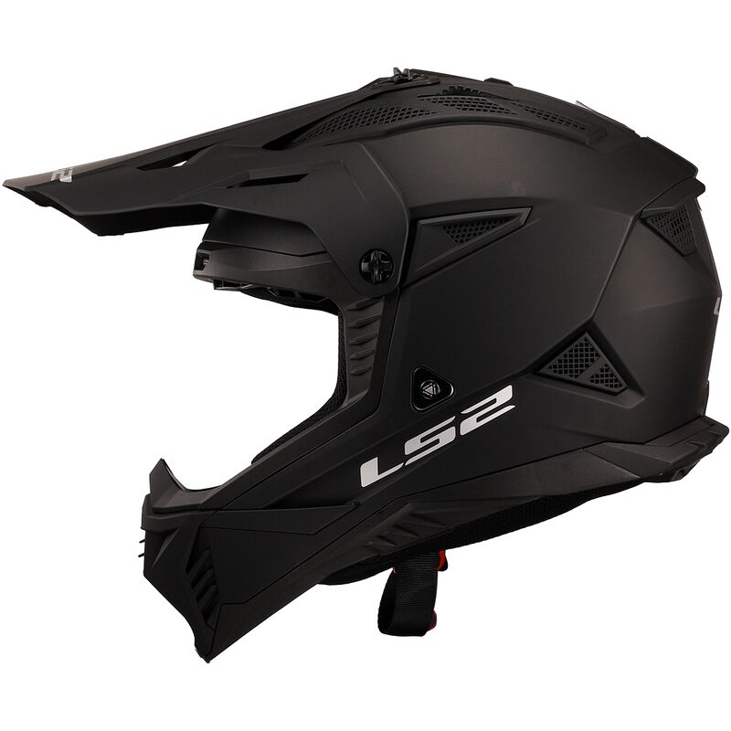 LS2 MX708 CLASSY SOLID krosa, MOTO ĶIVERE, L, melna matēta LS2 MX708 CLASSY SOLID krosa, MOTO ĶIVERE, L, melna matēta - Image 2