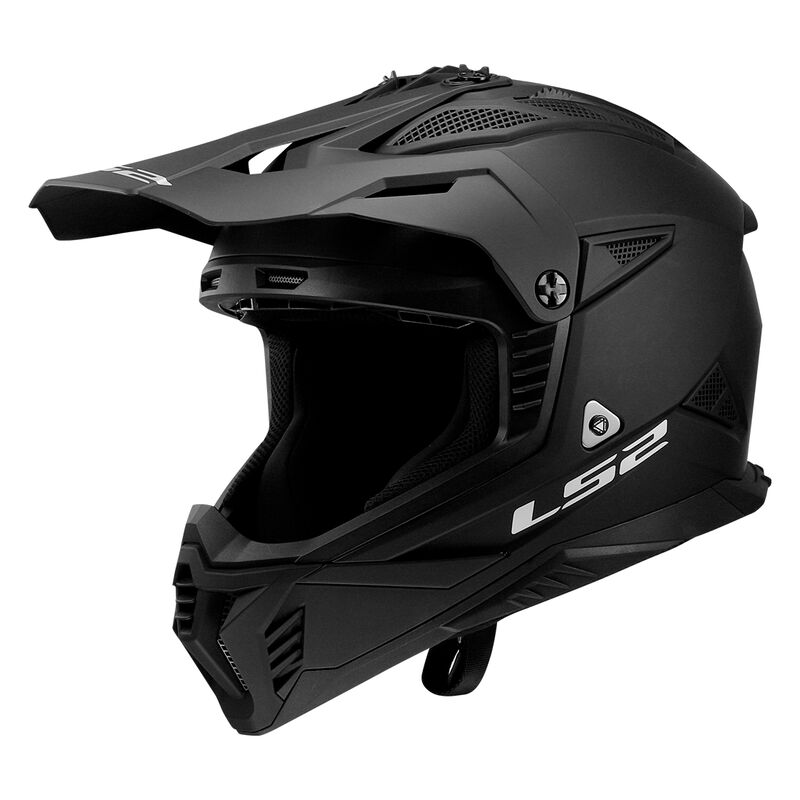LS2 MX708 CLASSY SOLID krosa, MOTO ĶIVERE, L, melna matēta LS2 MX708 CLASSY SOLID krosa, MOTO ĶIVERE, L, melna matēta