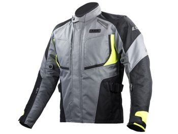 LS2 Phase vīriešu moto jaka – melna, pelēka, dzeltena