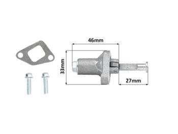Dzinēja ķēdes spriegotājs 4T 50cc GY6 dzinējam