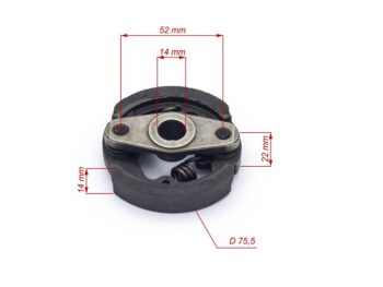 Mini Bike, Pocket Bike 50cc sajūgs pastiprināts
