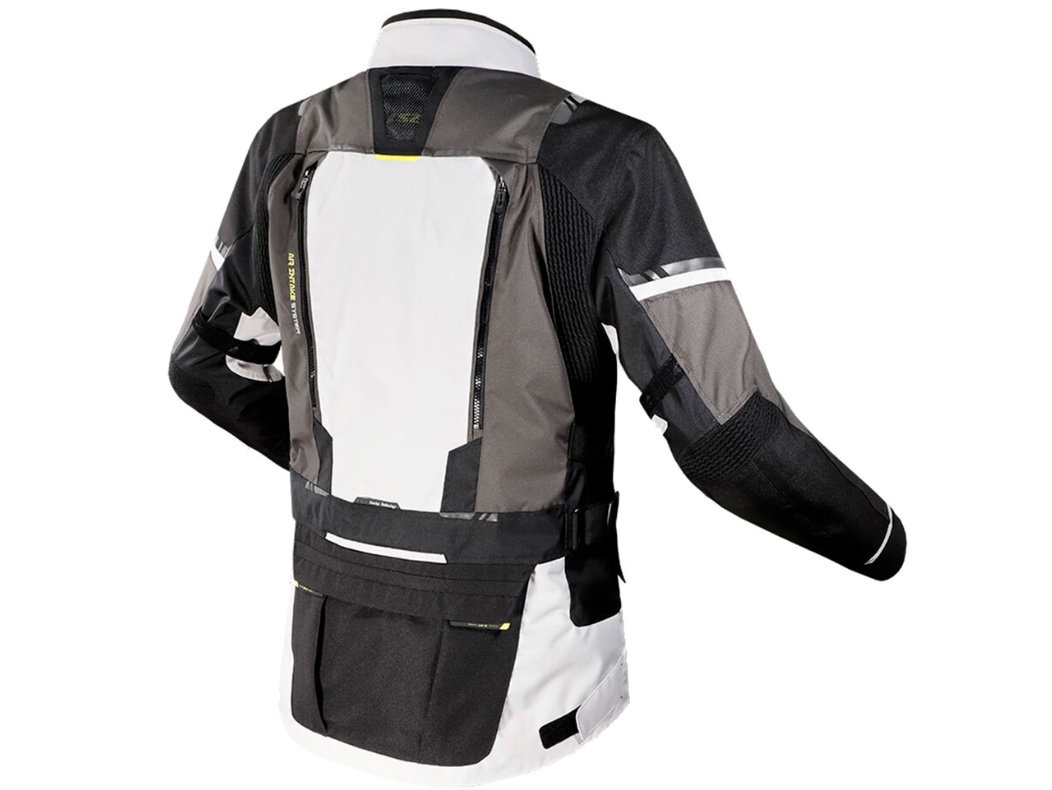 LS2 NORWAY vīriešu moto jaka - melna, pelēka, dzeltena LS2 NORWAY vīriešu moto jaka - melna, pelēka, dzeltena - Image 2