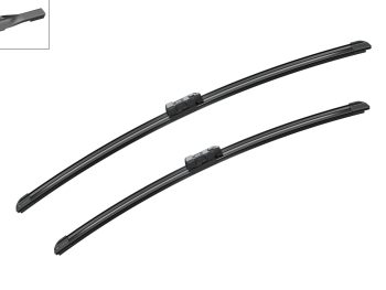 Stikla tīrītāja slotiņas priekšējās Bosch 3397014244 A244S