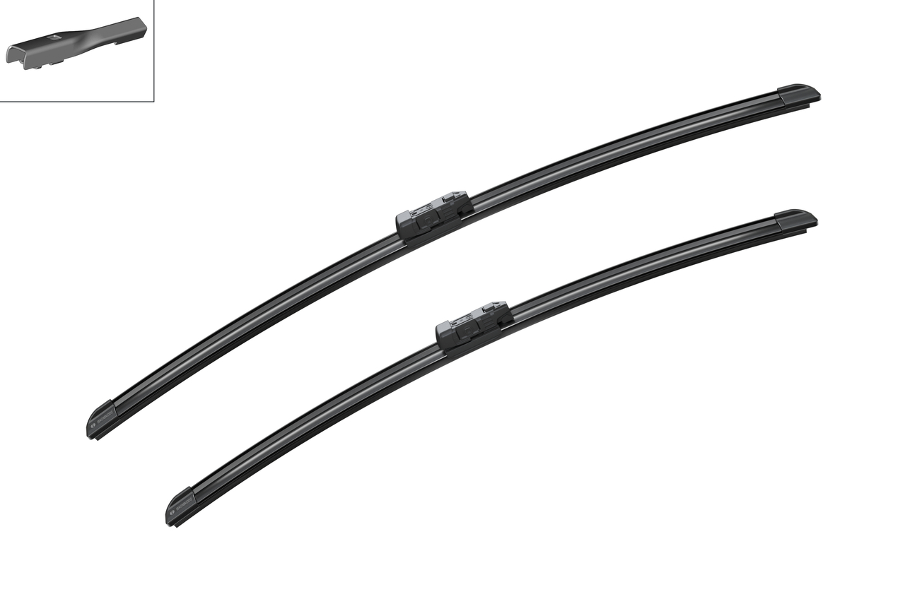 Stikla tīrītāja slotiņas priekšējās Bosch 3397014244 A244S Stikla tīrītāja slotiņas priekšējās Bosch 3397014244 A244S