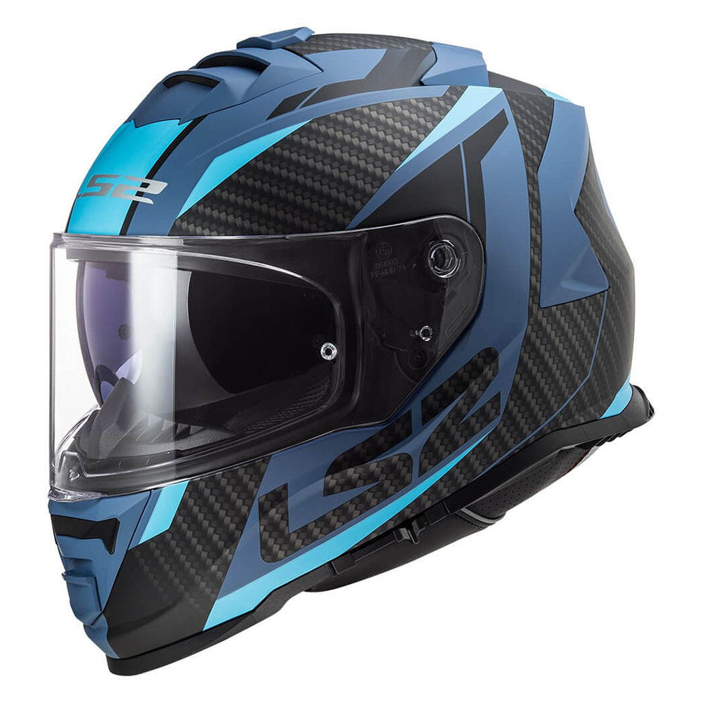 LS2 FF800 STORM II RACER, MOTO ĶIVERE, matēta zila LS2 FF800 STORM II RACER, MOTO ĶIVERE, matēta zila