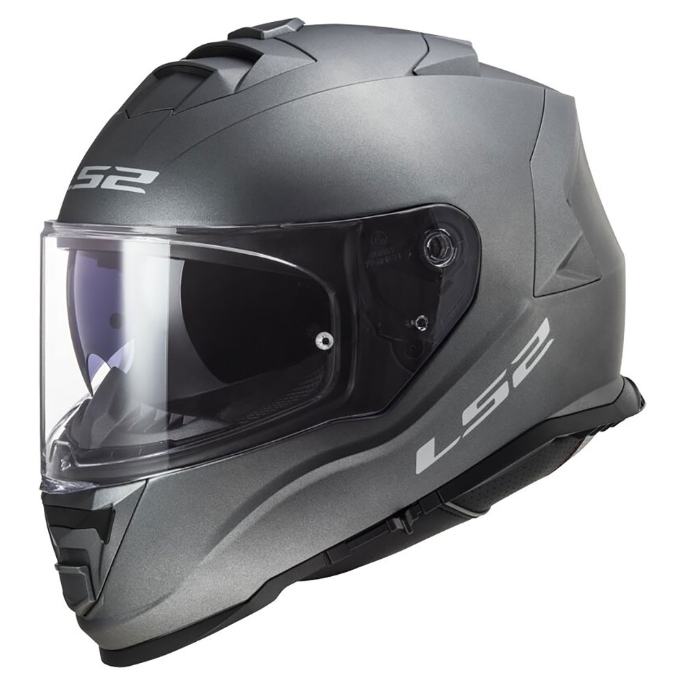 LS2 FF800 STORM II SOLID, MOTO ĶIVERE, matēta titāna LS2 FF800 STORM II SOLID, MOTO ĶIVERE, matēta titāna