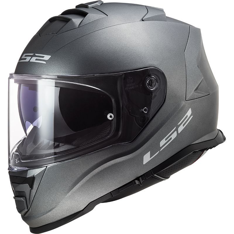 LS2 FF800 STORM SOLID, MOTO ĶIVERE, matēta titāna LS2 FF800 STORM SOLID, MOTO ĶIVERE, matēta titāna