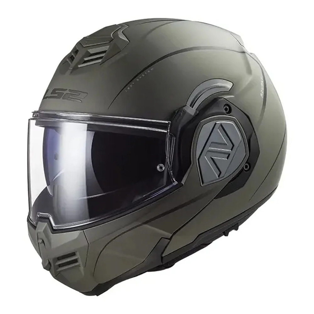 LS2 FF906 ADVANT SOLID, MOTO ĶIVERE, matēta smilšu LS2 FF906 ADVANT SOLID, MOTO ĶIVERE, matēta smilšu