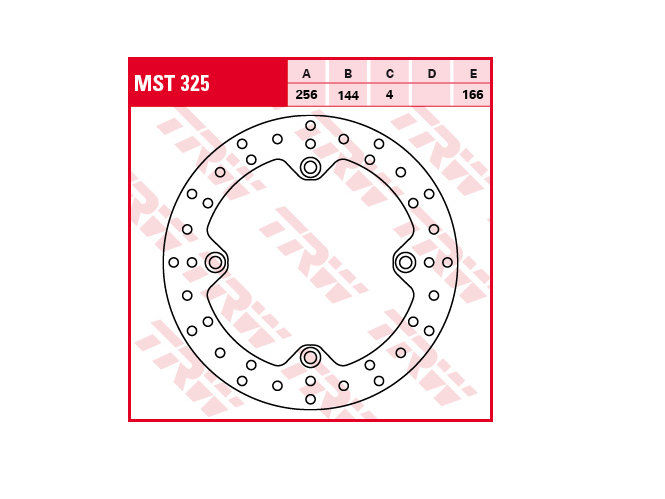 Bremžu disks aizmugurē fiksēts HONDA XL, XRV 750/1000 1990-2010 Bremžu disks aizmugurē fiksēts HONDA XL, XRV 750/1000 1990-2010 - Image 2