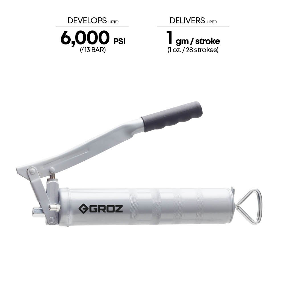Īpaši izdevīga sviras smērvielas pistole 400 g ar stingru snīpi G1R AMIO-1142501 Īpaši izdevīga sviras smērvielas pistole 400 g ar stingru snīpi G1R AMIO-1142501 - Image 2