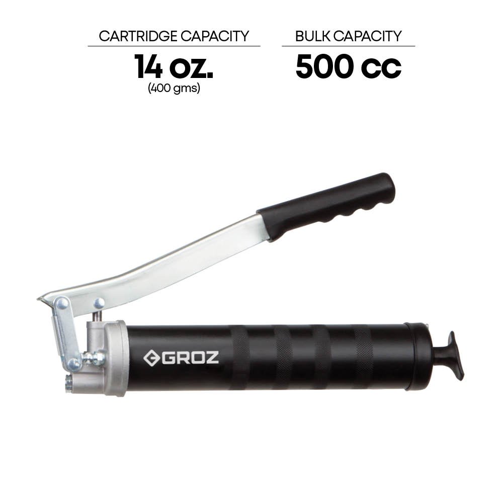 Spēcīga sviras smērvielas pistole 400g ar stingru snīpi G1RHD AMIO-1142701 Spēcīga sviras smērvielas pistole 400g ar stingru snīpi G1RHD AMIO-1142701 - Image 3