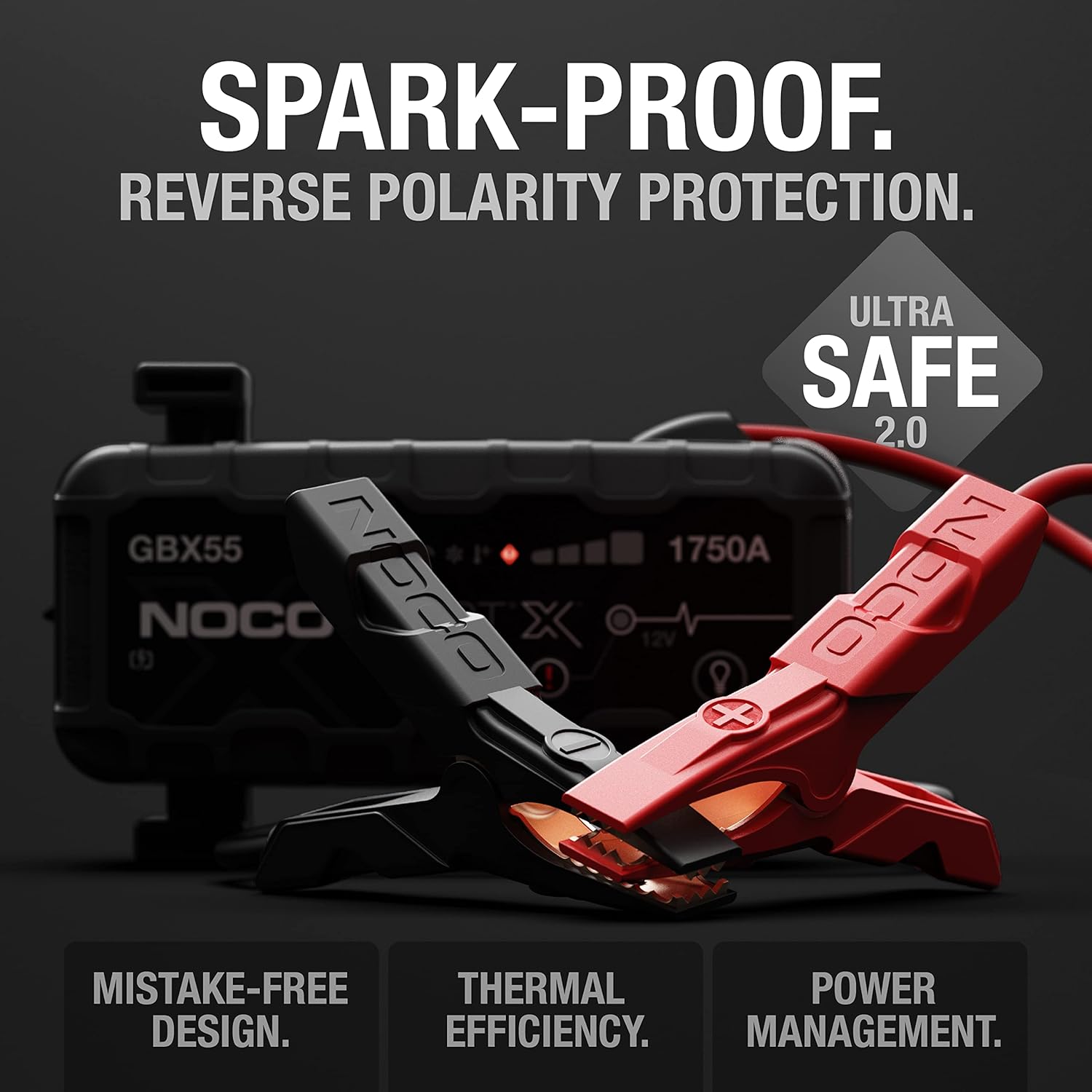 NOCO GBX55 1750A 12V Boost X UltraSafe palaišanas akumulators NOCO GBX55 1750A 12V Boost X UltraSafe palaišanas akumulators - Image 4