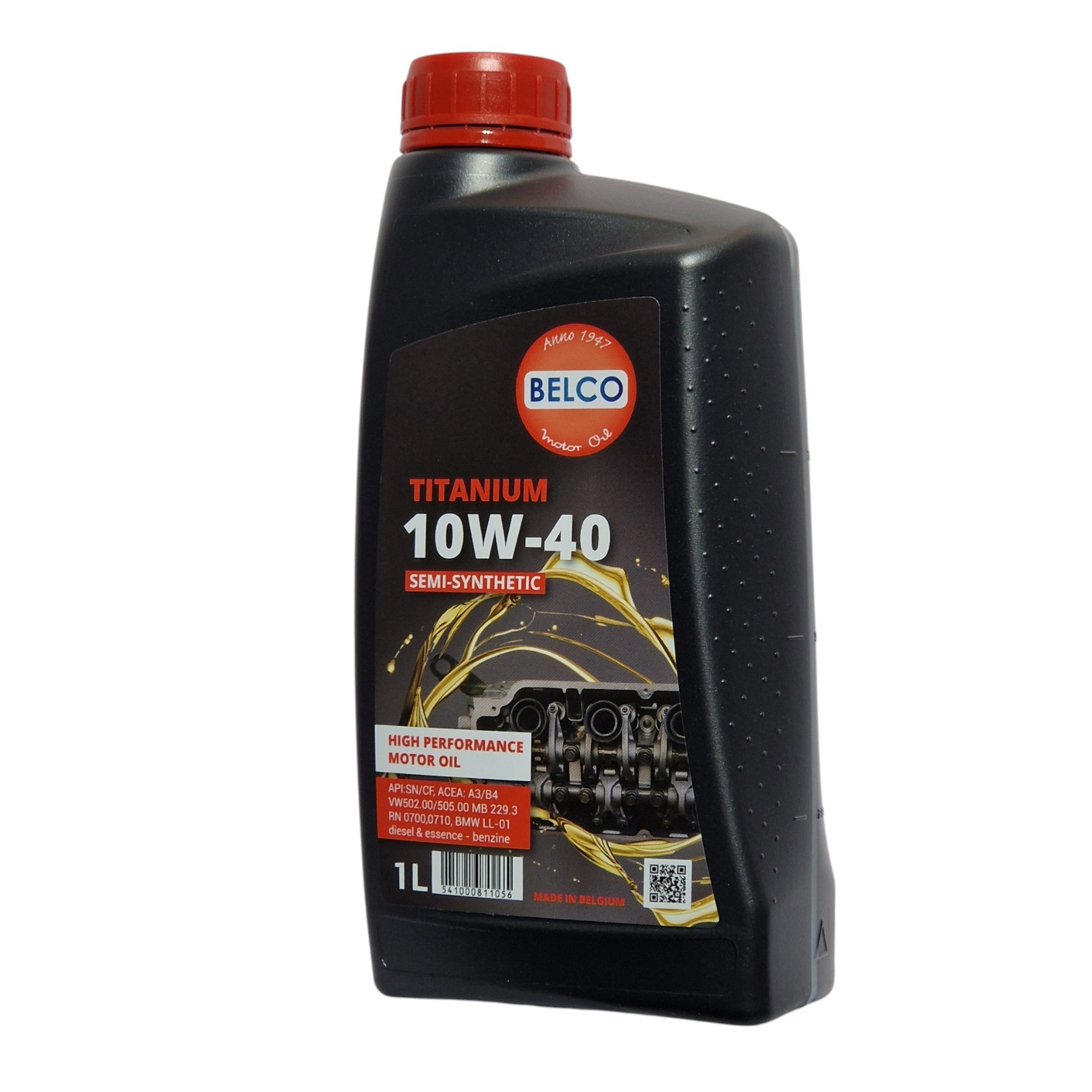 Motoreļļa 10W40 BELCO TITANIUM 1L Motoreļļa 10W40 BELCO TITANIUM 1L - Image 3