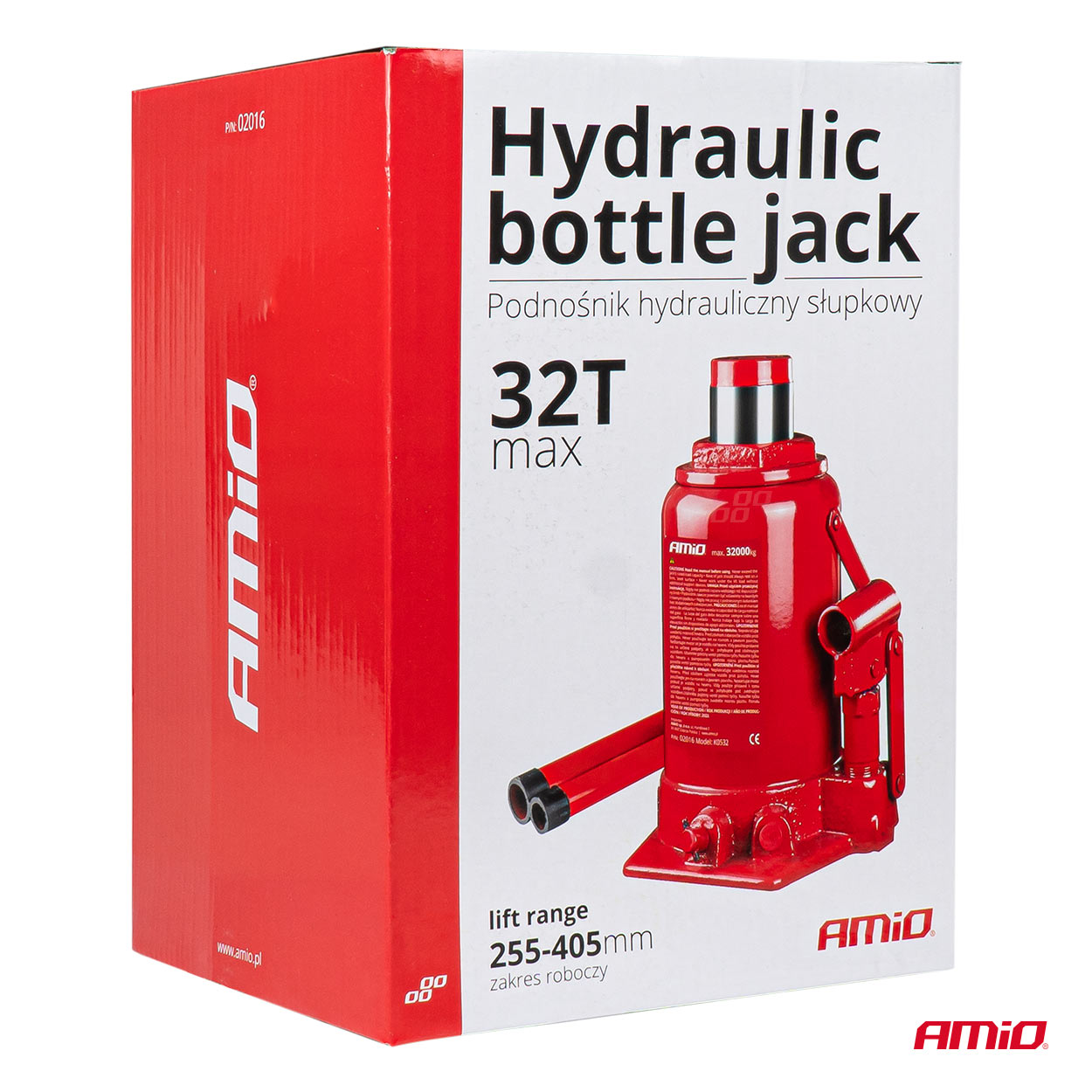Hidrauliskais domkrats 32T AMIO-02016 Hidrauliskais domkrats 32T AMIO-02016 - Image 3
