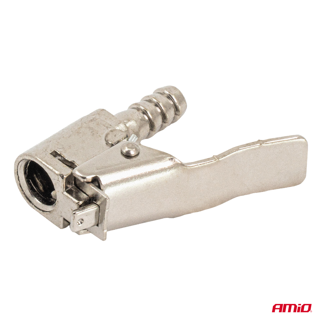 6 mm cinka sakausējuma niķeļa riepu piepūtēja savienotājs AMiO 6 mm cinka sakausējuma niķeļa riepu piepūtēja savienotājs AMiO - Image 3