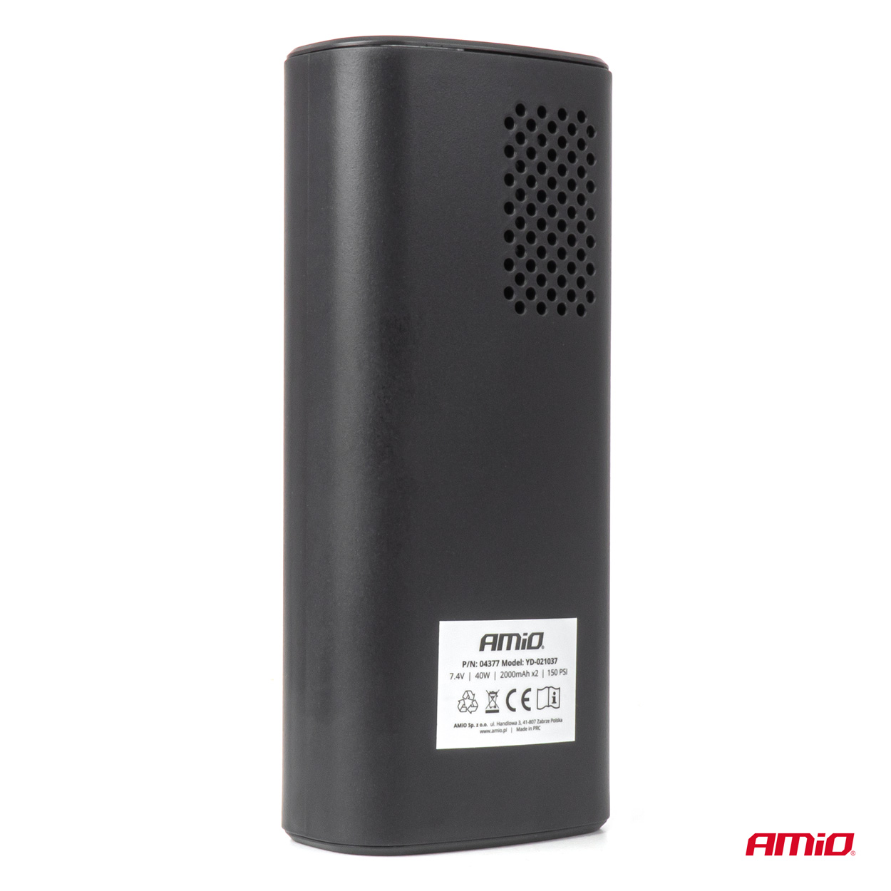 Pārnēsājams gaisa kompresors LED USB-C 40W AMIO-04377 Pārnēsājams gaisa kompresors LED USB-C 40W AMIO-04377 - Image 3