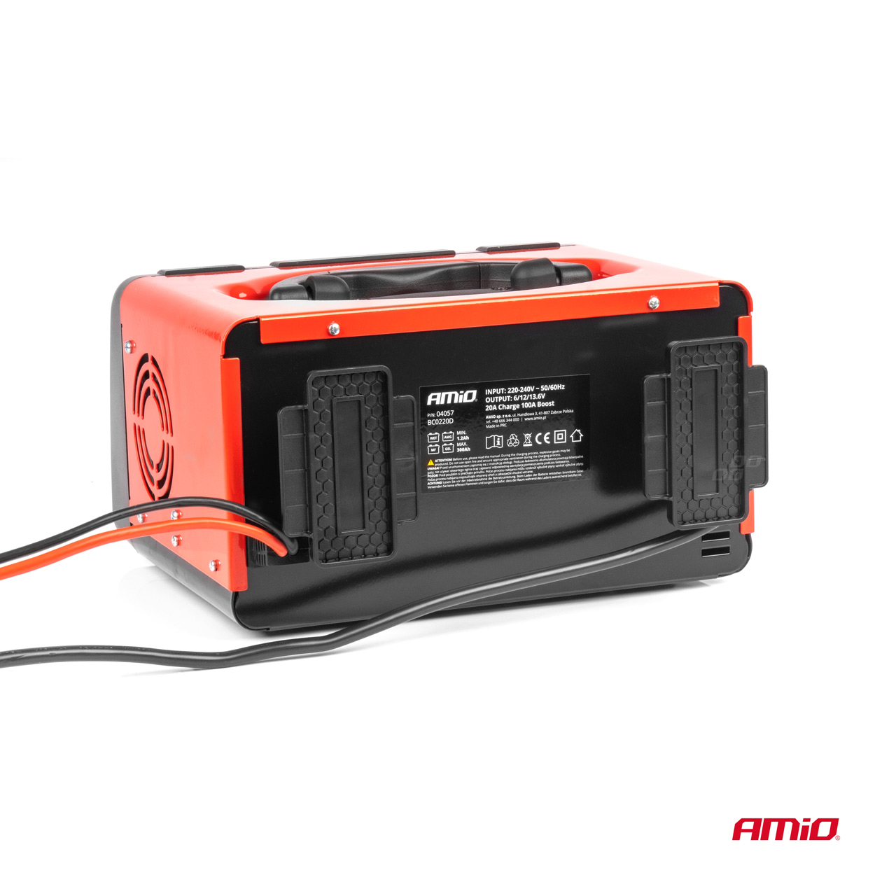 Akumulatora lādētājs ar starteri 6/12V 20A AMIO-04057 Akumulatora lādētājs ar starteri 6/12V 20A AMIO-04057 - Image 4