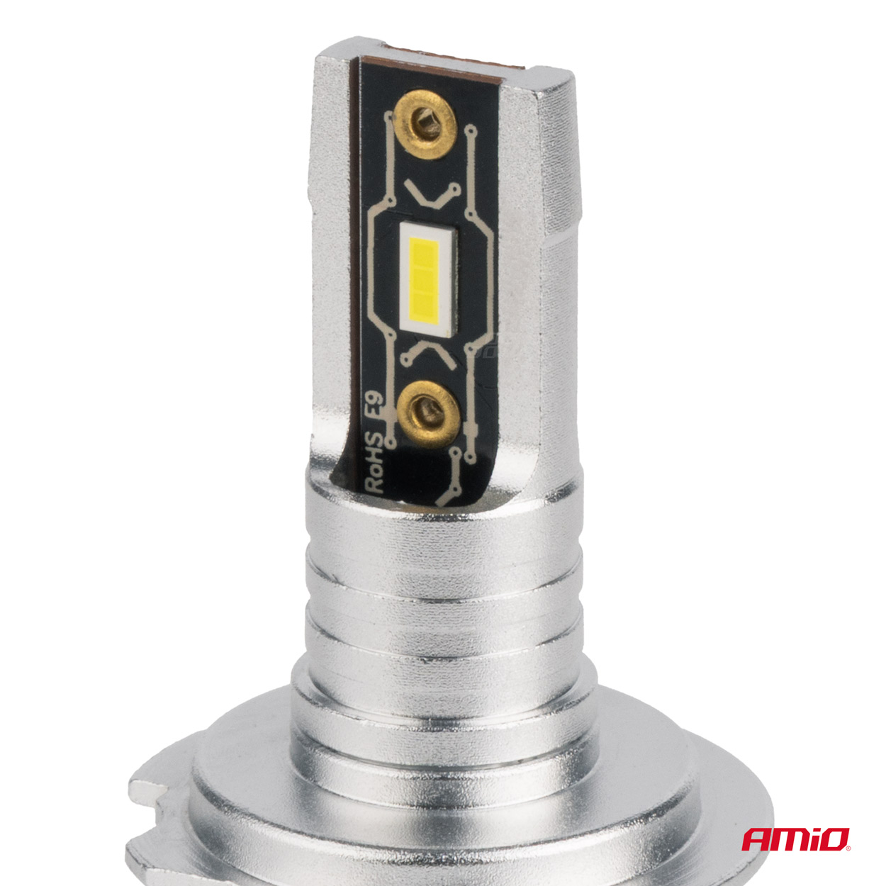 LED H7/H18 priekšējie lukturi H-mini sērija Canbus 42W AMIO-03332 LED H7/H18 priekšējie lukturi H-mini sērija Canbus 42W AMIO-03332 - Image 4