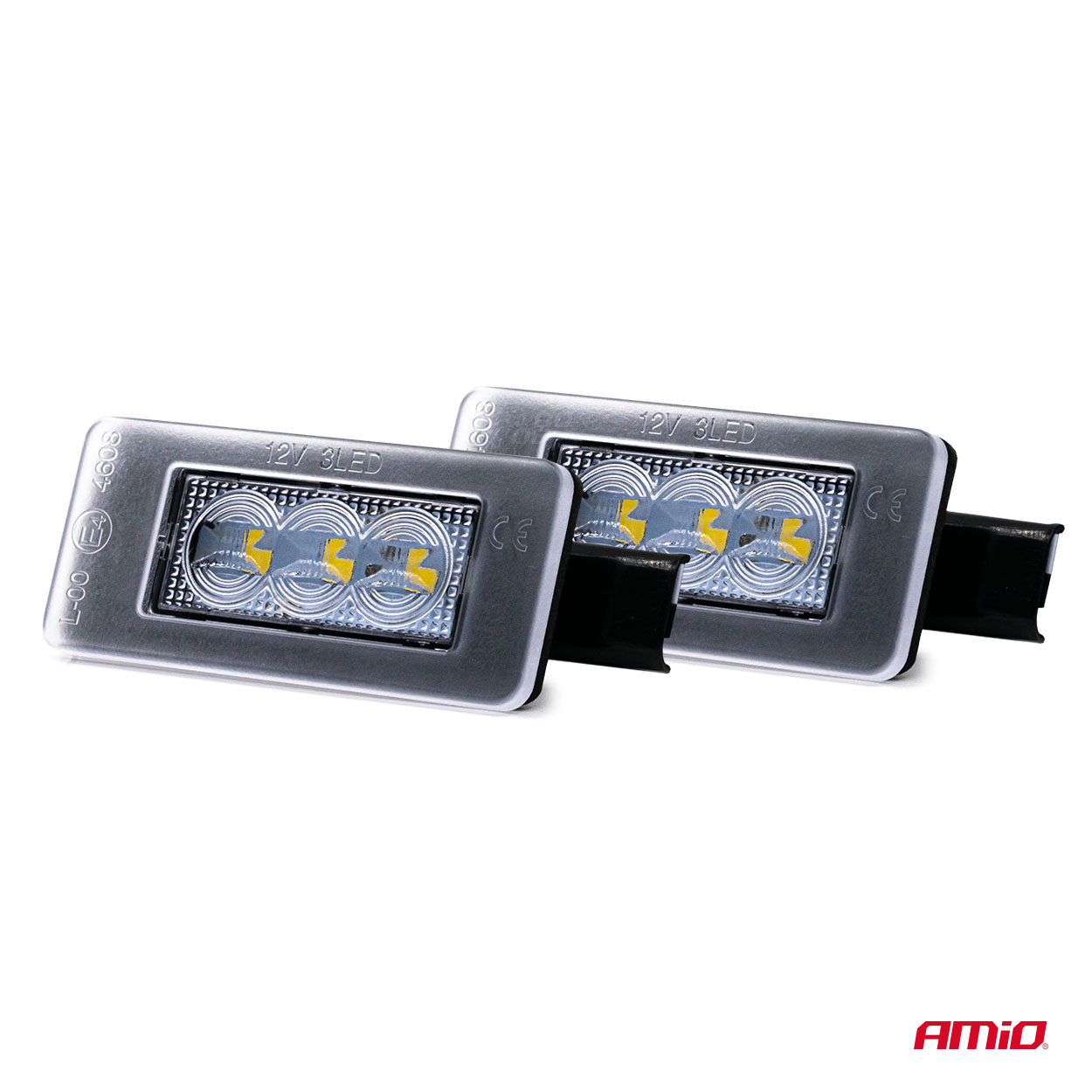 CITROËN, PEUGEOT LED numura zīmes lukturi CLP13 ZS dūmakaini AMIO-04556 CITROËN, PEUGEOT LED numura zīmes lukturi CLP13 ZS dūmakaini AMIO-04556 - Image 2